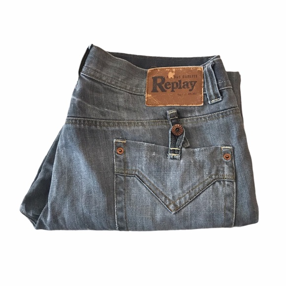 Replay Slim Straight Denim 36 - Picture 2 of 8